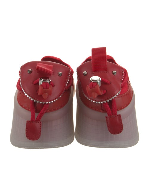 Christian Louboutin Suede Studded Accents Sneakers