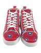 Christian Louboutin Leather Printed Sneakers