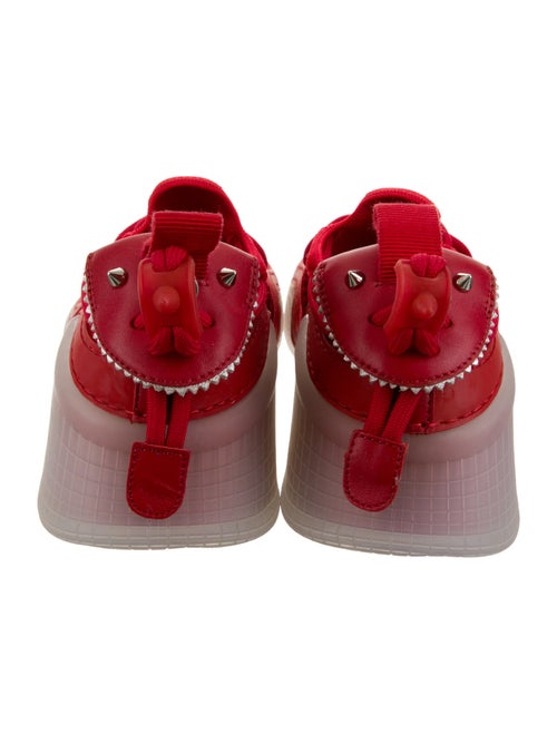 Christian Louboutin Suede Studded Accents Sneakers