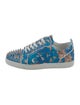 Christian Louboutin Leather Printed Sneakers
