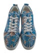 Christian Louboutin Leather Printed Sneakers
