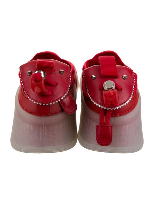 Christian Louboutin Suede Studded Accents Sneakers