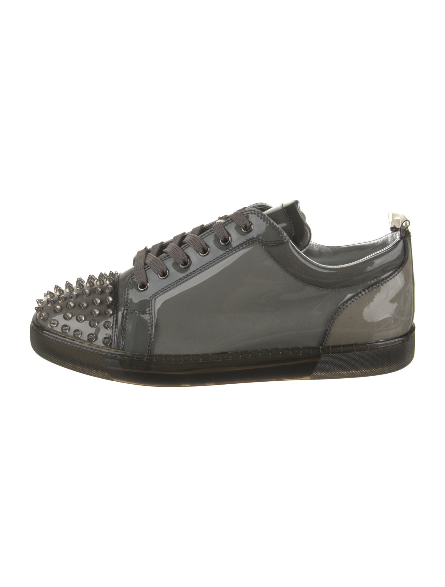 Christian Louboutin PVC Studded Accents Sneakers