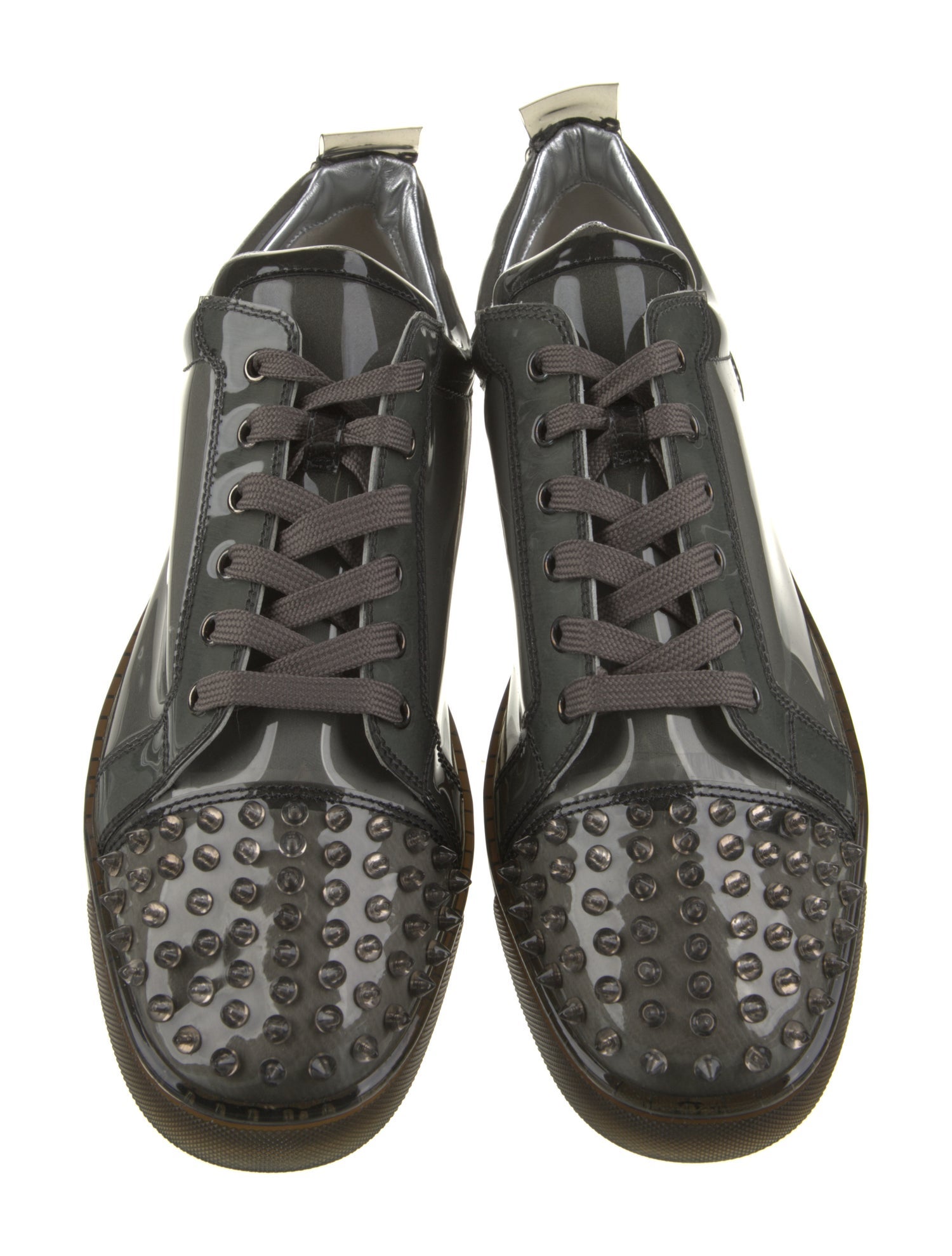 Christian Louboutin PVC Studded Accents Sneakers