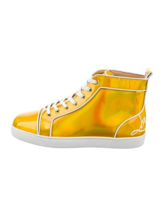 Christian Louboutin Patent Leather Sneakers