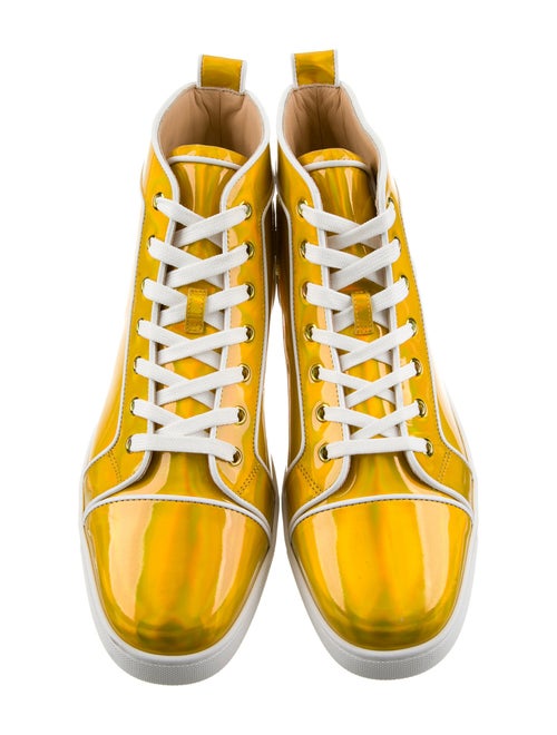 Christian Louboutin Patent Leather Sneakers