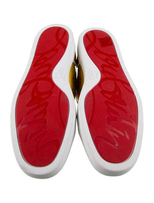 Christian Louboutin Patent Leather Sneakers