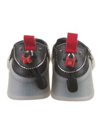 Christian Louboutin Suede Studded Accents Sneakers