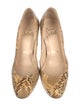 Christian Louboutin Snakeskin Animal Print Pumps