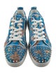 Christian Louboutin Leather Printed Sneakers