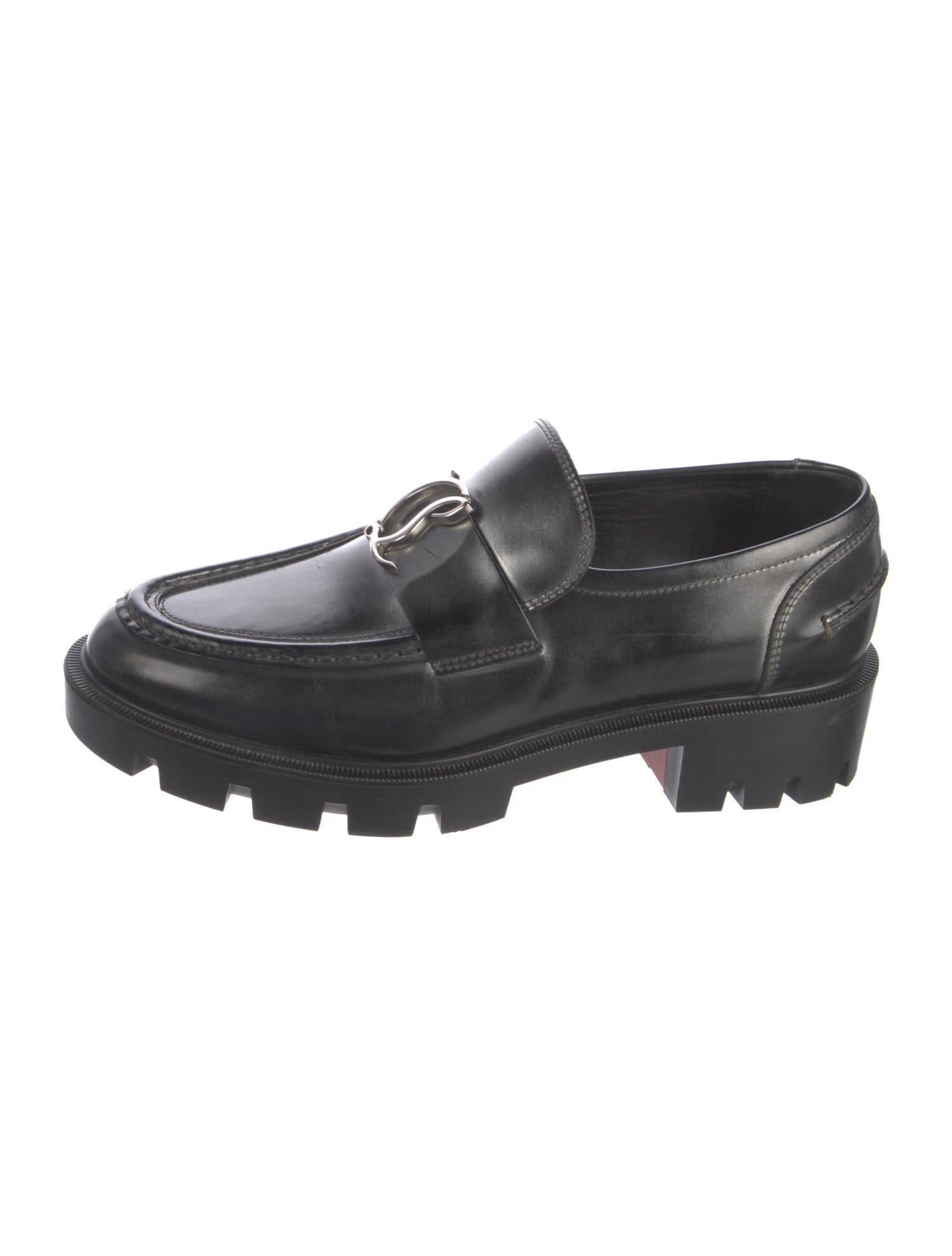 Christian Louboutin Leather Loafers