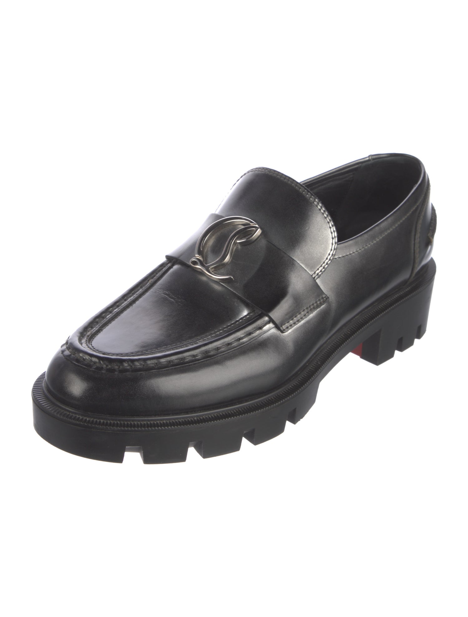 Christian Louboutin Leather Loafers