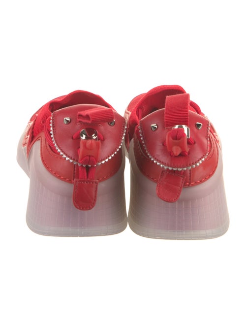 Christian Louboutin Suede Studded Accents Sneakers
