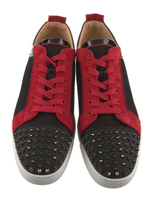 Christian Louboutin Mesh Printed Sneakers
