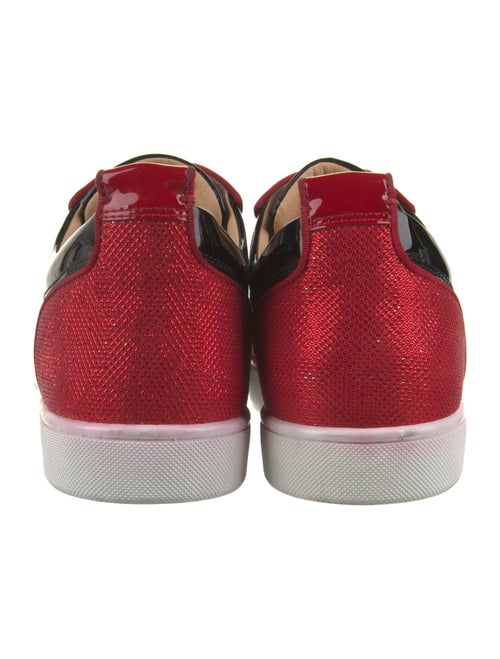 Christian Louboutin Mesh Printed Sneakers