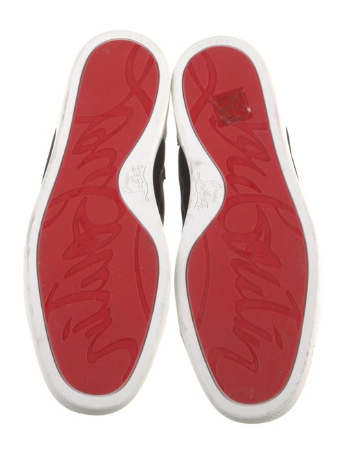 Christian Louboutin Colorblock Pattern Sneakers