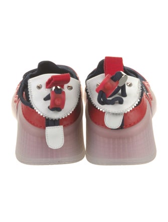 Christian Louboutin Suede Studded Accents Sneakers