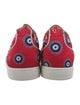Christian Louboutin Printed Studded Accents Sneakers