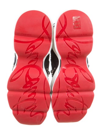 Christian Louboutin Printed Sock Sneakers