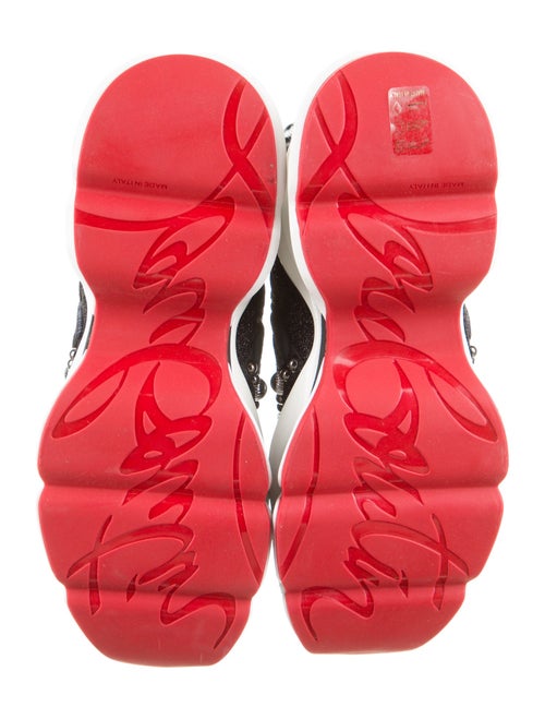 Christian Louboutin Printed Sock Sneakers