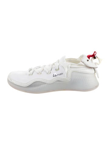 Christian Louboutin Sneakers Leather Studded Accents 5.5