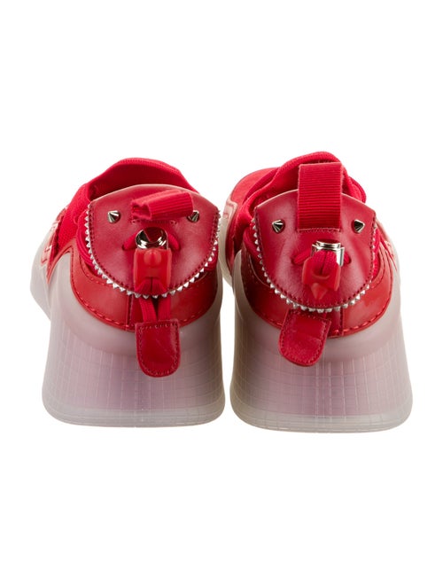 Christian Louboutin Suede Studded Accents Sneakers