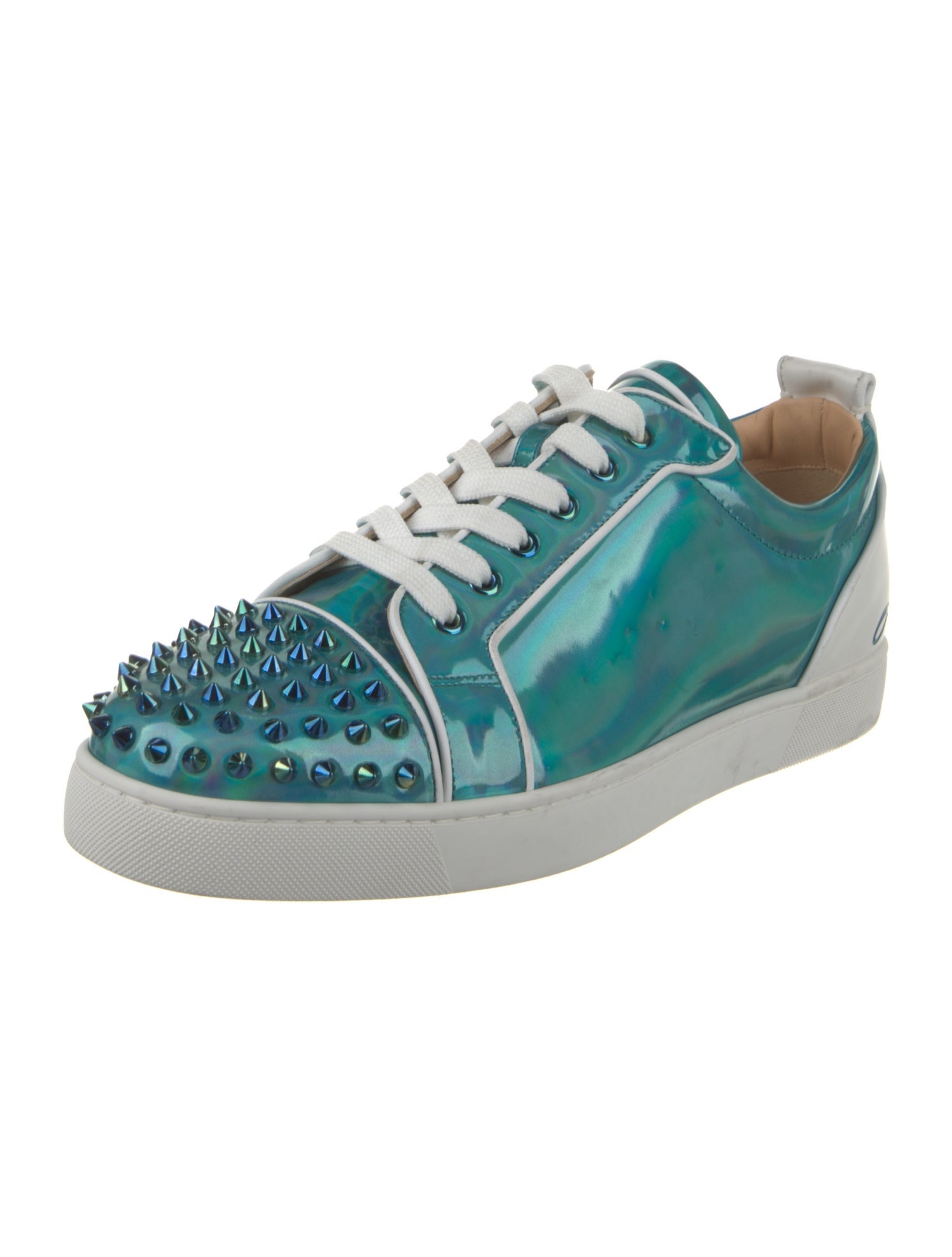 Christian Louboutin PVC Studded Accents Sneakers