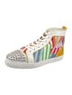 Christian Louboutin Canvas Printed Sneakers