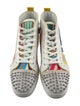 Christian Louboutin Canvas Printed Sneakers