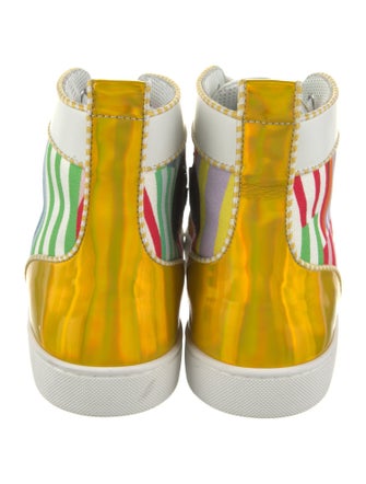 Christian Louboutin Canvas Printed Sneakers