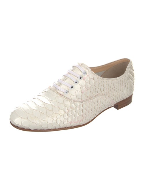 Christian Louboutin Python Oxfords
