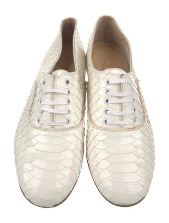 Christian Louboutin Python Oxfords