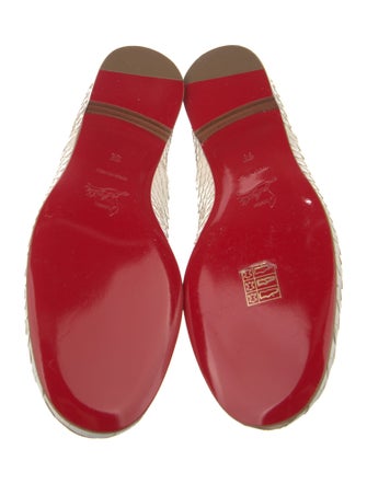 Christian Louboutin Python Oxfords