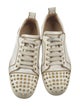 Christian Louboutin Spike Accents Leather Sneakers