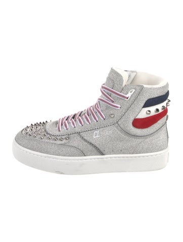 Christian Louboutin Sneakers Glitter Studded Accents EU 40 | 7