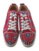 Christian Louboutin Leather Printed Sneakers
