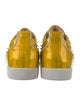 Christian Louboutin Patent Leather Printed Sneakers