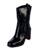Christian Louboutin Spike Accents Rubber Rain Boots