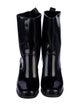 Christian Louboutin Spike Accents Rubber Rain Boots