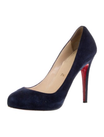 Christian Louboutin Suede Pumps