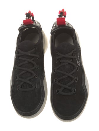 Christian Louboutin Suede Studded Accents Sneakers