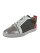 Christian Louboutin Printed Leather Trim Embellishment Sneakers