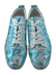Christian Louboutin Satin Printed Sneakers