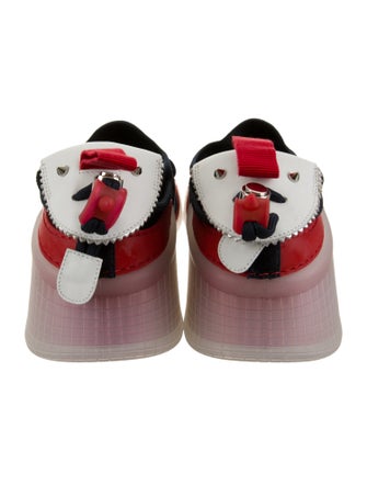 Christian Louboutin Suede Printed Sneakers