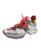 Christian Louboutin Leather Printed Chunky Sneakers