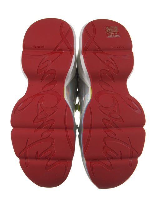 Christian Louboutin Leather Printed Chunky Sneakers