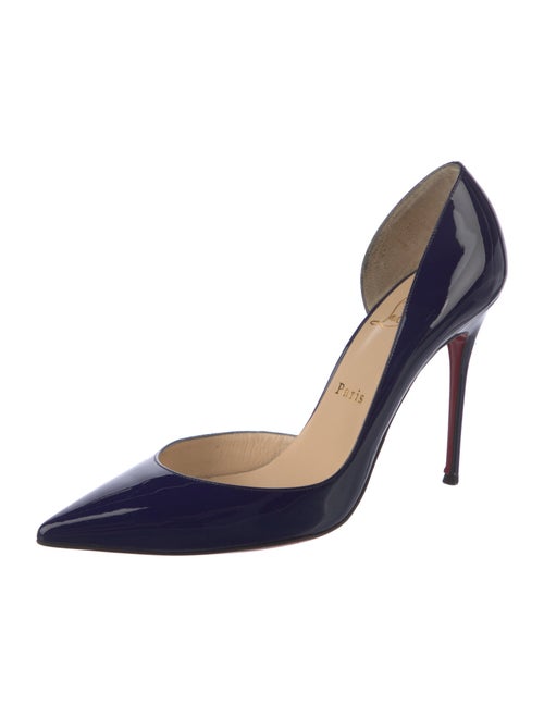 Christian Louboutin Patent Leather D'Orsay Pumps