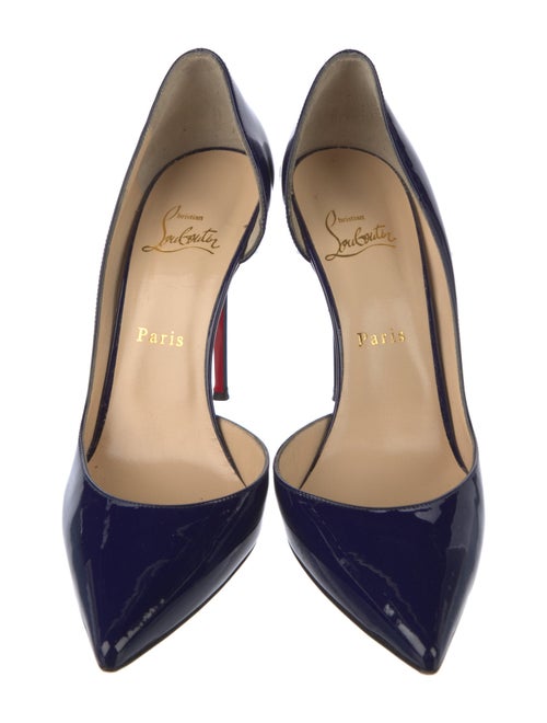 Christian Louboutin Patent Leather D'Orsay Pumps