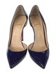 Christian Louboutin Patent Leather D'Orsay Pumps