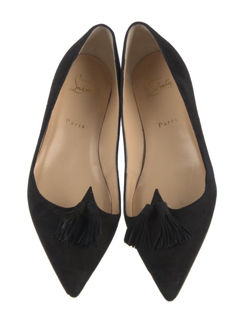 Christian Louboutin Suede Ballet Flats